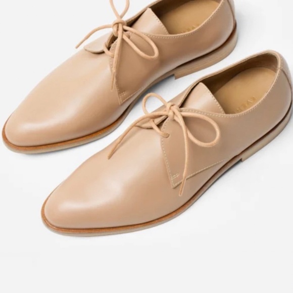 Everlane Shoes - Everlane Italian Leather The Modern Oxford Blush 9